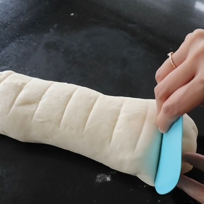 Bước 5 Sơ chế bột và chia phần Bột bánh bao