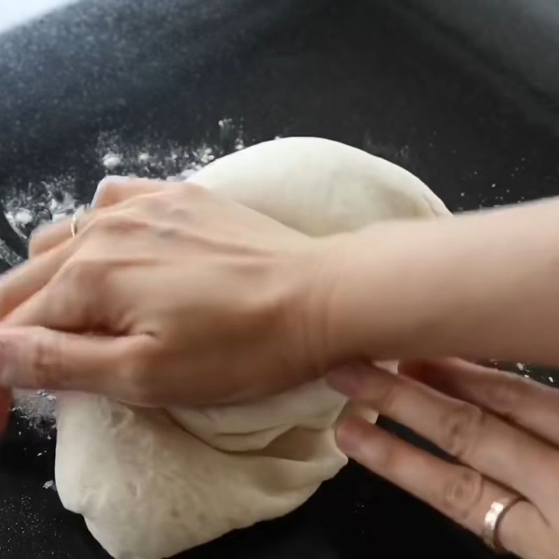 Bước 5 Sơ chế bột và chia phần Bột bánh bao