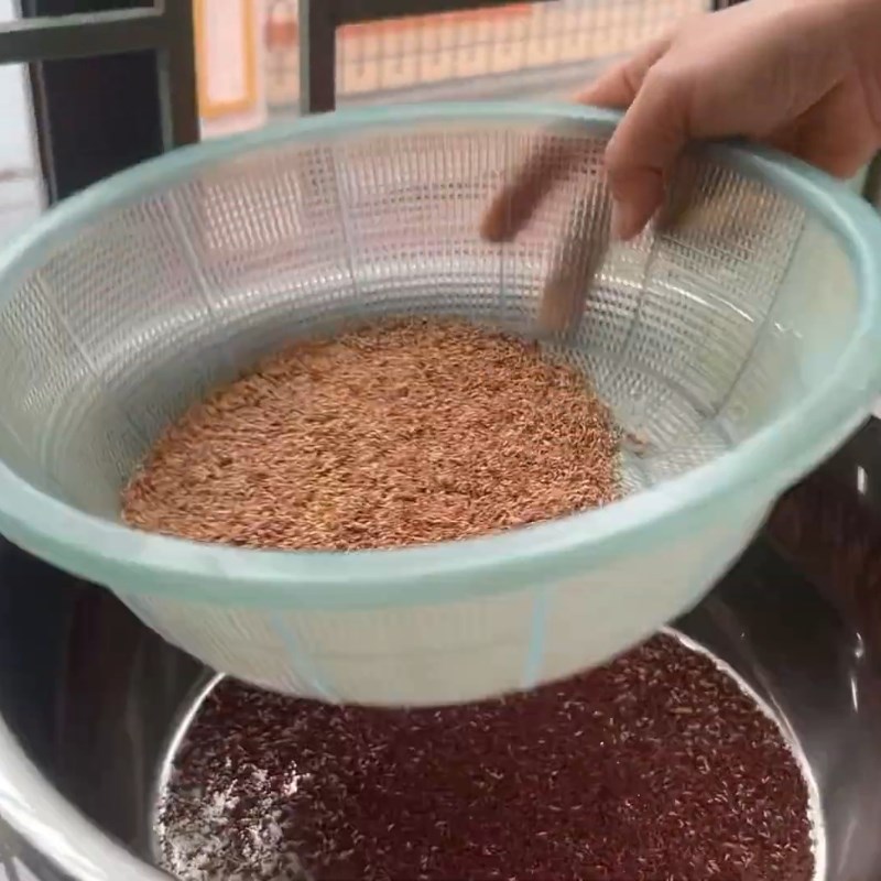 Bước 1 Sơ chế hạt mác púp Thạch mác púp