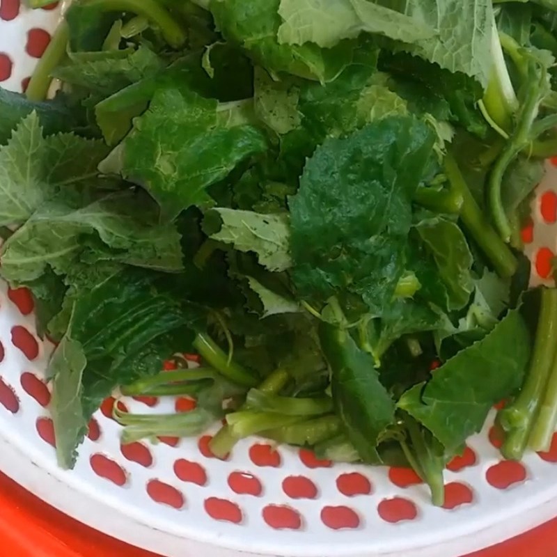 Bước 1 Sơ chế ngọn bí tươi ngon Rau bí luộc