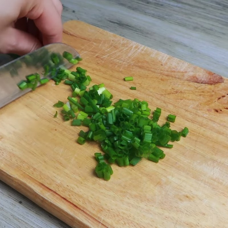 Bước 1 Sơ chế nguyên liệu Canh cải nấu gừng