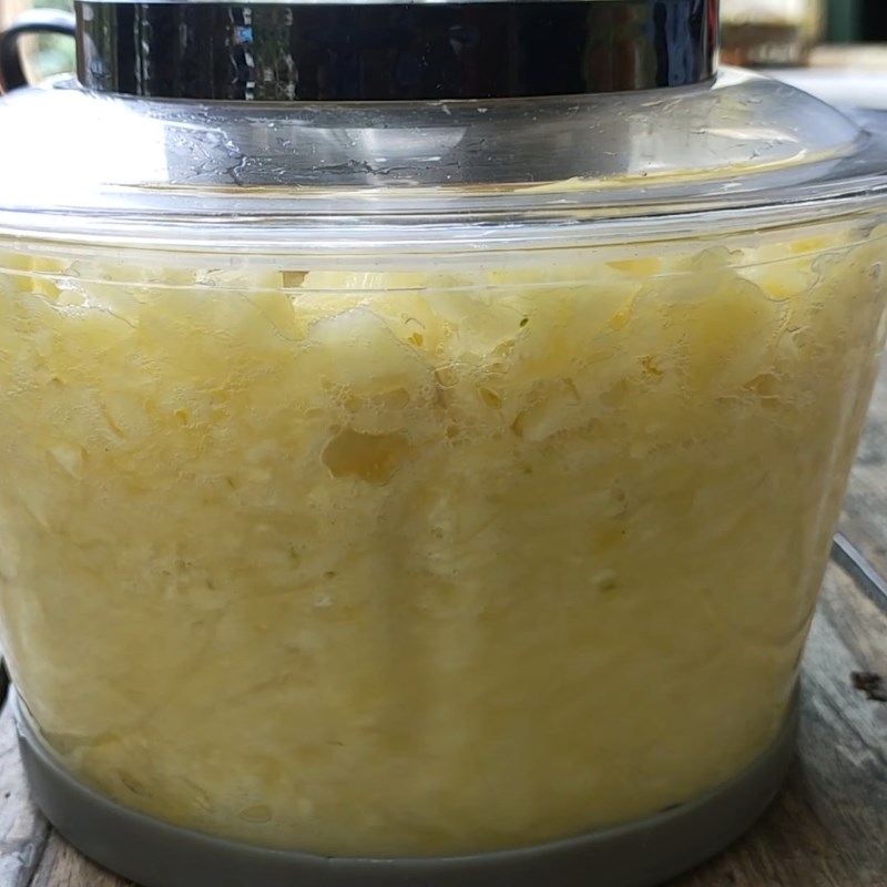 Bước 1 Sơ chế nguyên liệu làm mắm ruốc xào sả ớt Mắm ruốc xào sả ớt