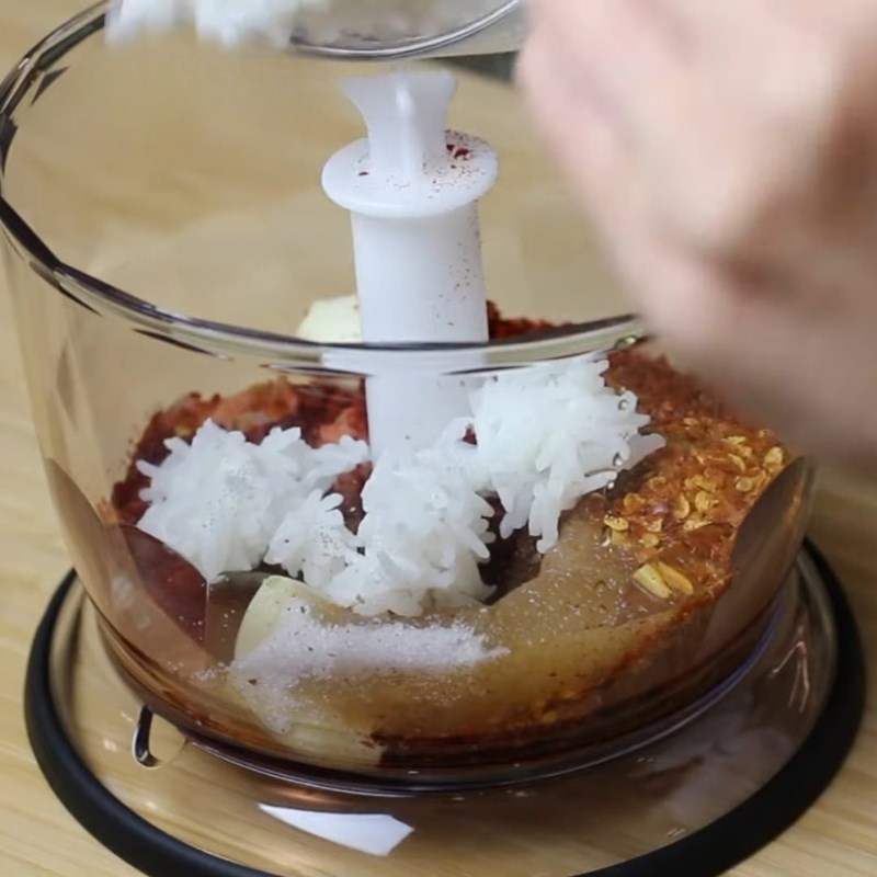 Bước 2 Sơ chế rau củ và trộn kim chi chuẩn vị Hàn Kim chi cải thảo Hàn Quốc không cần bột nếp