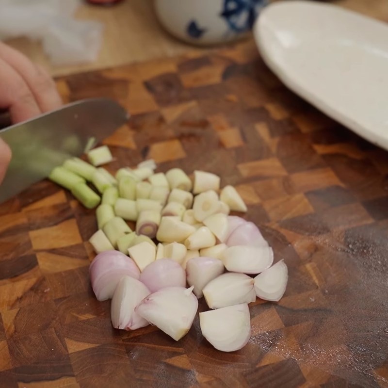 Bước 1 Sơ chế thịt nạc vai mềm ngon Thịt nướng ngũ vị hương