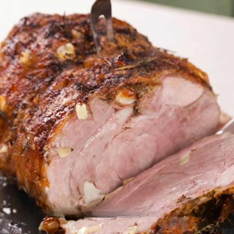 Bước 6 Thành phẩm Đùi cừu nướng