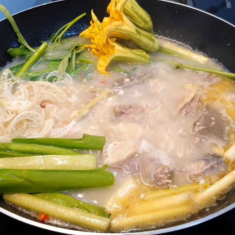 Bước 6 Thành phẩm Lẩu ba ba nấu mẻ