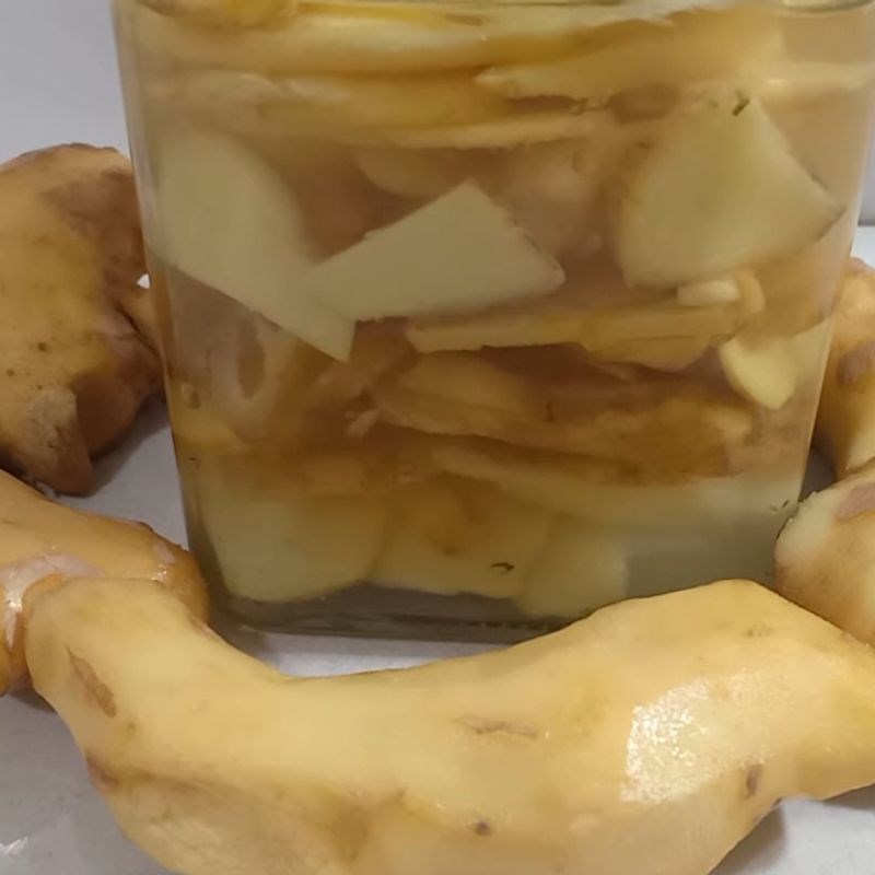 Bước 5 Thành phẩm Gừng ngâm giấm