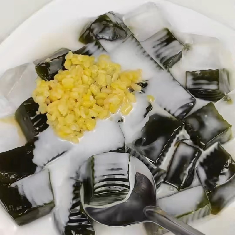 Bước 4 Thành phẩm Sương sáo từ lá tươi