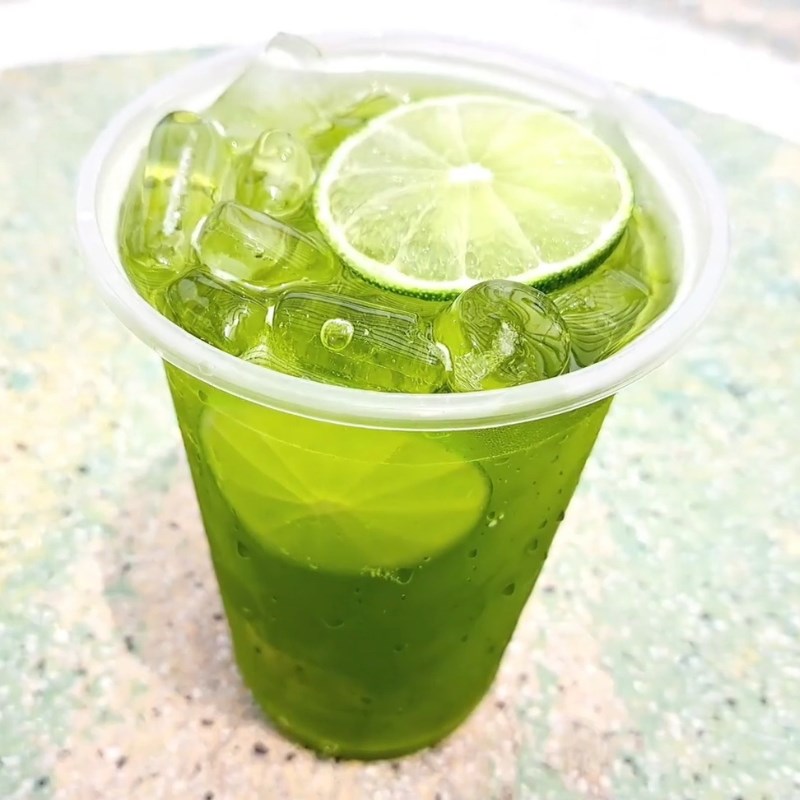 Bước 4 Thành phẩm Trà chanh thái xanh