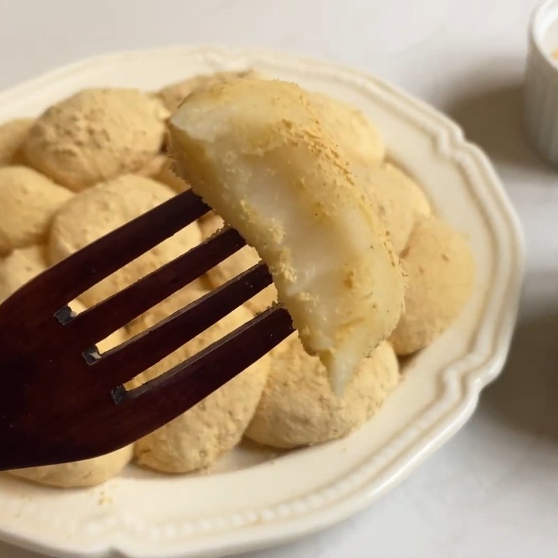 Bước 5 Thành phẩm Mochi chấm kem sữa