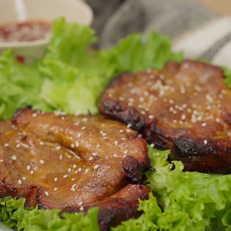 Bước 4 Thành phẩm Thịt nướng ngũ vị hương