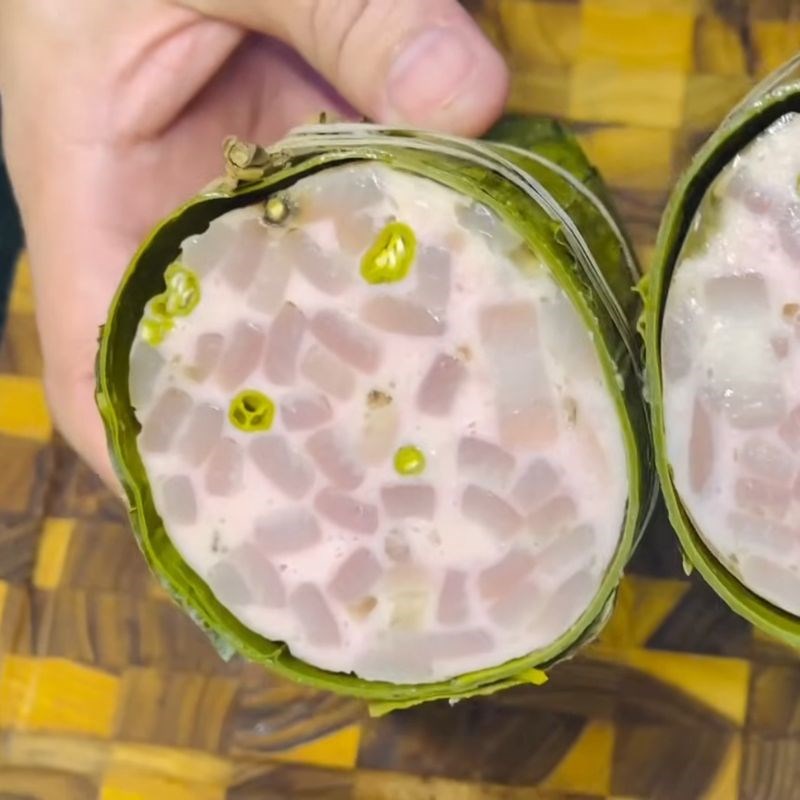 Bước 8 Thành phẩm Chả lụa bì ớt xiêm xanh