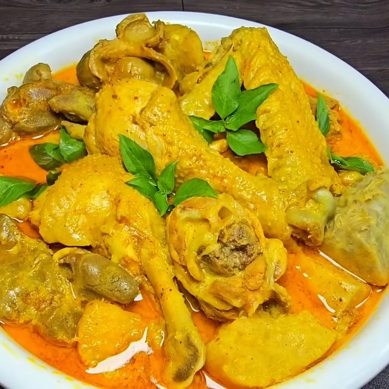 Bước 5 Thành phẩm Cà ri gà miền Tây