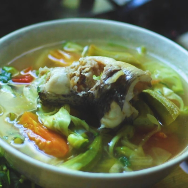 Bước 4 Thành phẩm Canh chua bông so đũa