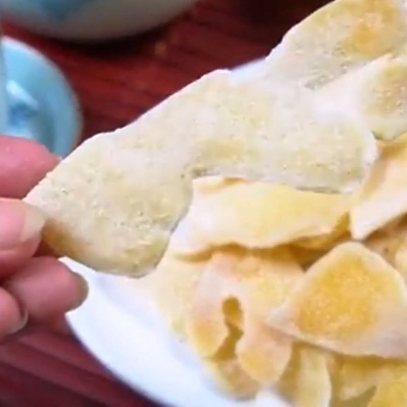 Bước 6 Thành phẩm Gừng sấy khô