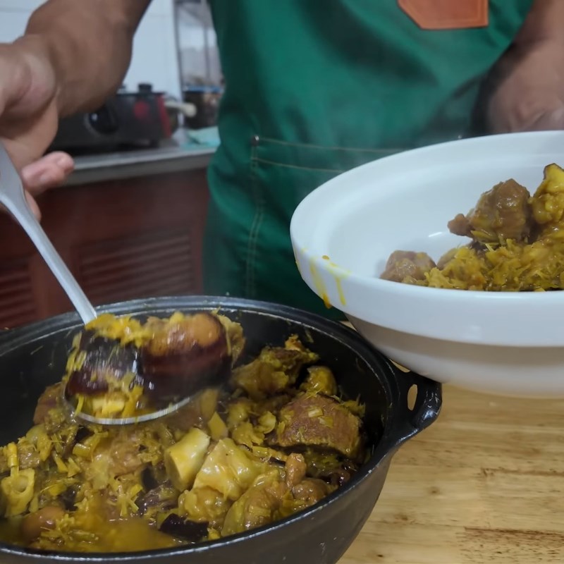 Bước 5 Thành phẩm Thịt lợn nấu giả cầy