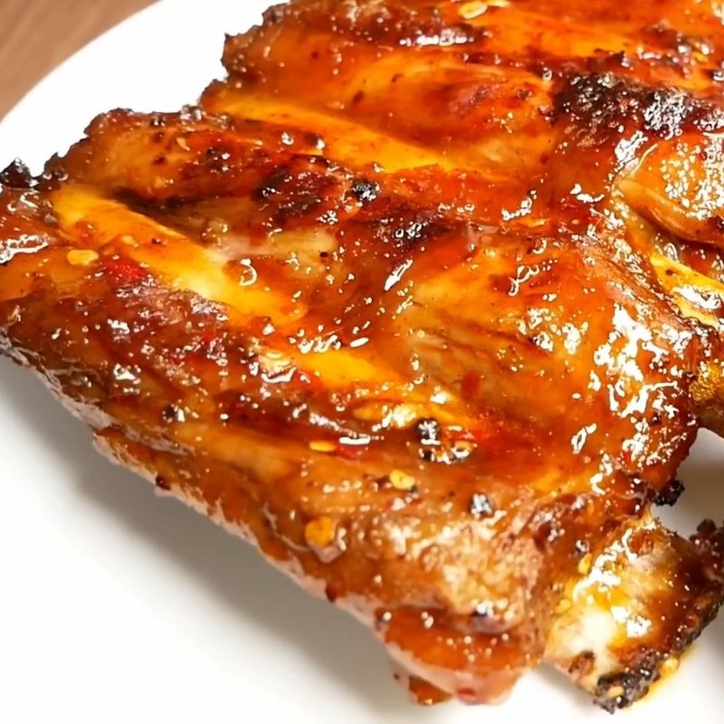 Bước 5 Thành phẩm Ướp sườn bò nướng