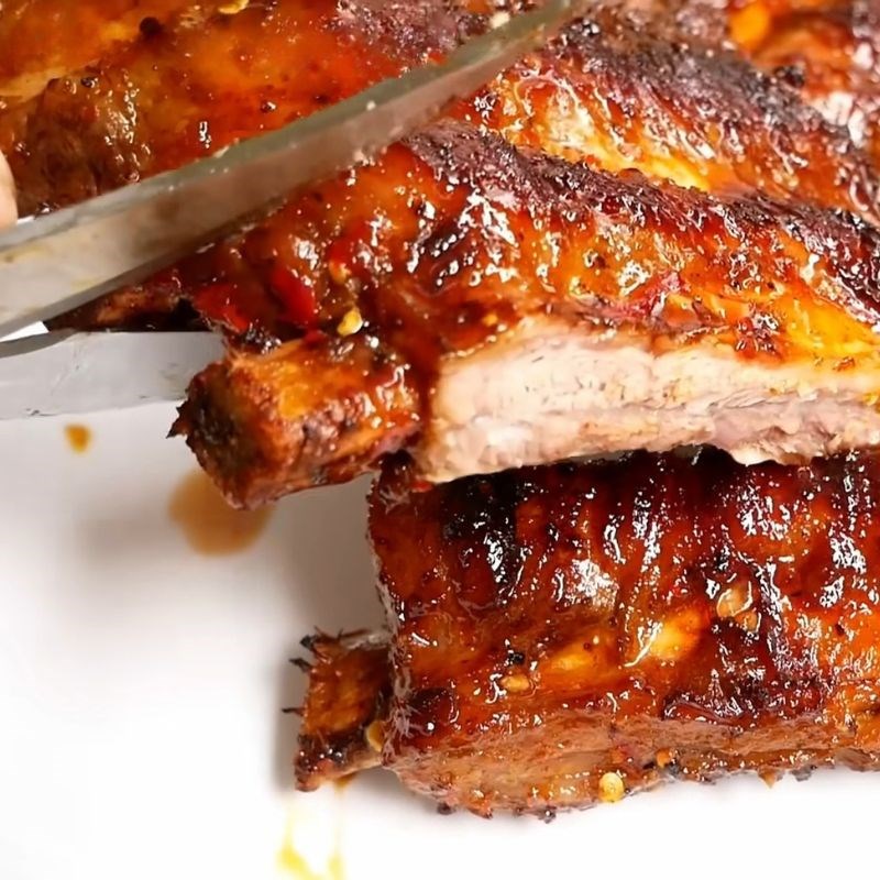Bước 5 Thành phẩm Ướp sườn bò nướng