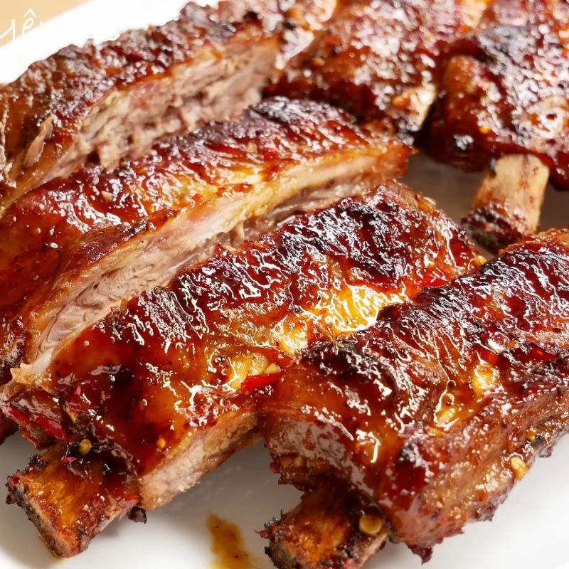 Bước 5 Thành phẩm Ướp sườn bò nướng