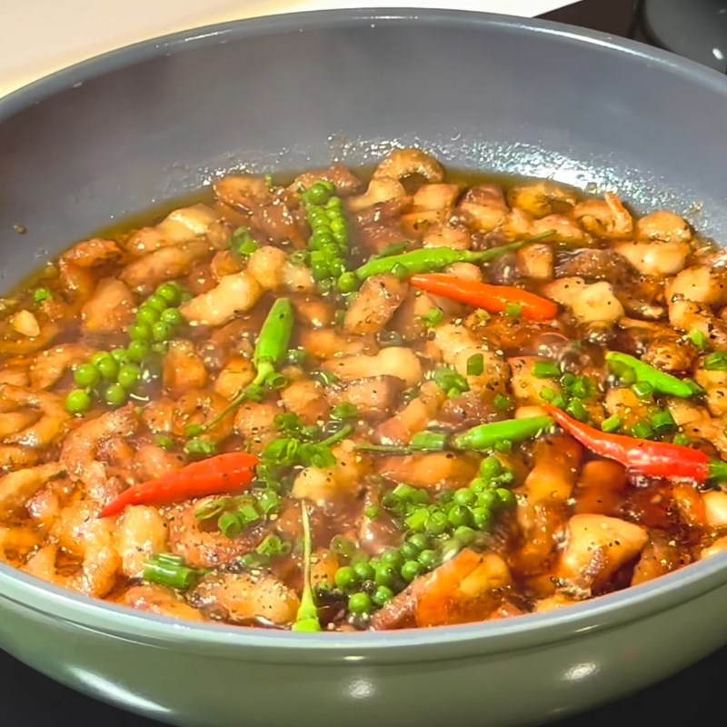 Bước 4 Thành phẩm Kho quẹt tôm thịt