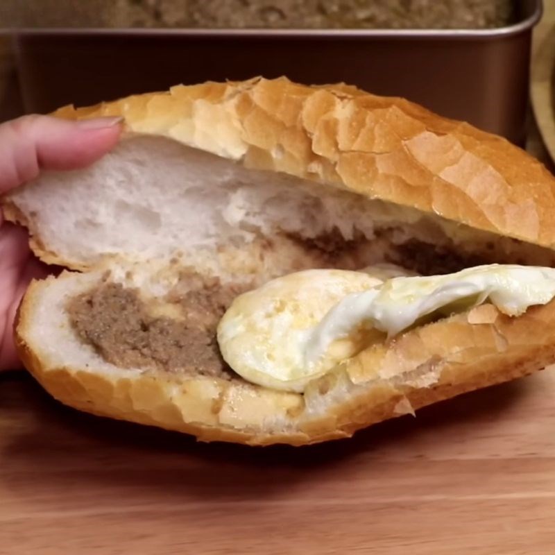 Bước 6 Thành phẩm Bánh mì pate