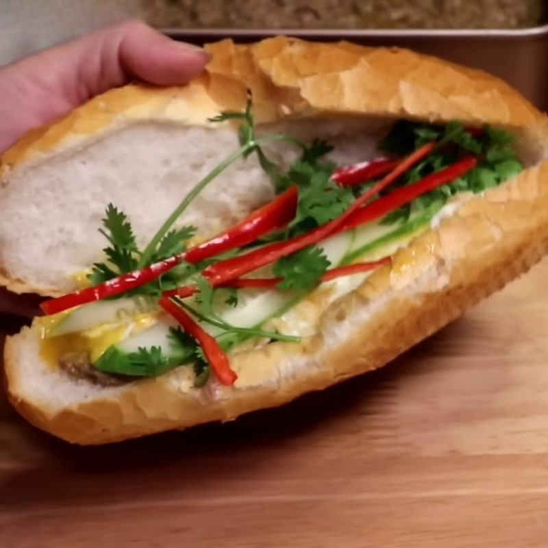 Bước 6 Thành phẩm Bánh mì pate