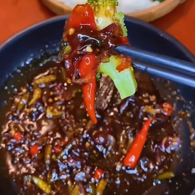 Bước 2 Thành phẩm Kho quẹt không thịt