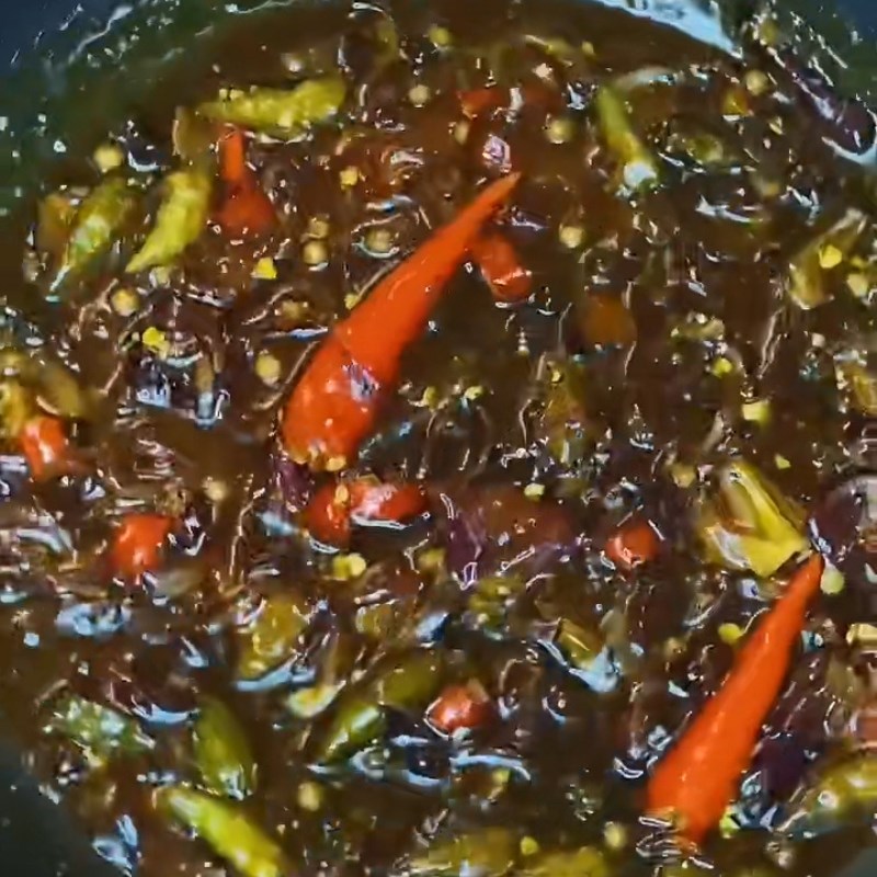 Bước 2 Thành phẩm Kho quẹt không thịt