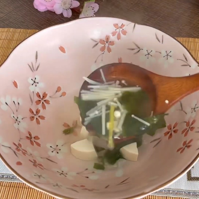 Bước 3 Thành phẩm Canh rong biển chay