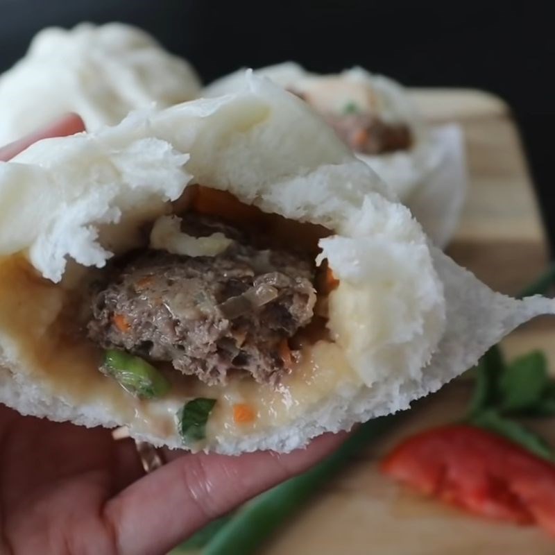 Bước 8 Thành phẩm Bột bánh bao