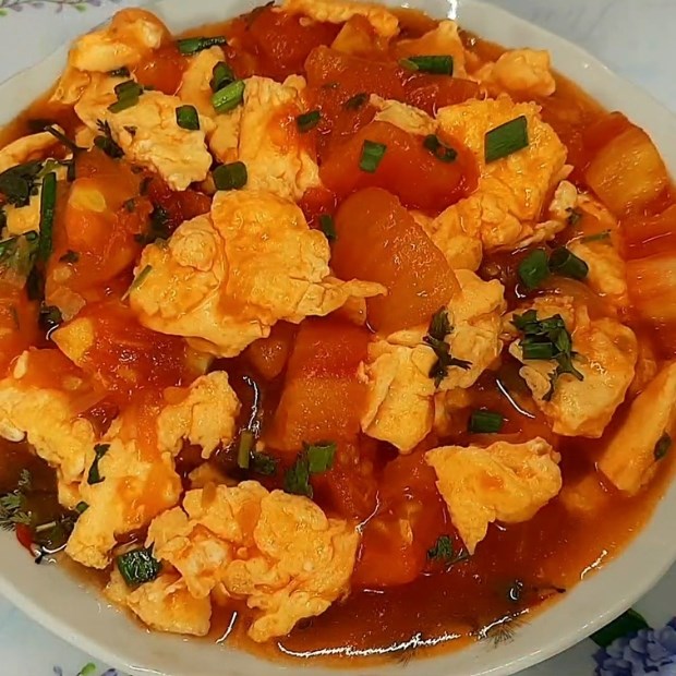 Bước 6 Thành phẩm Trứng sốt cà chua