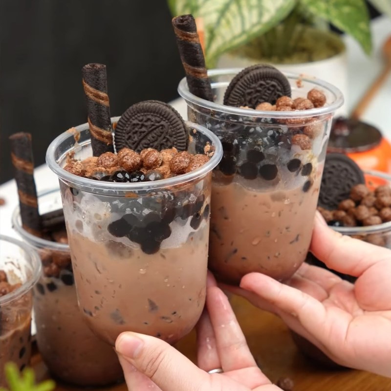 Bước 4 Thành phẩm Milo dầm