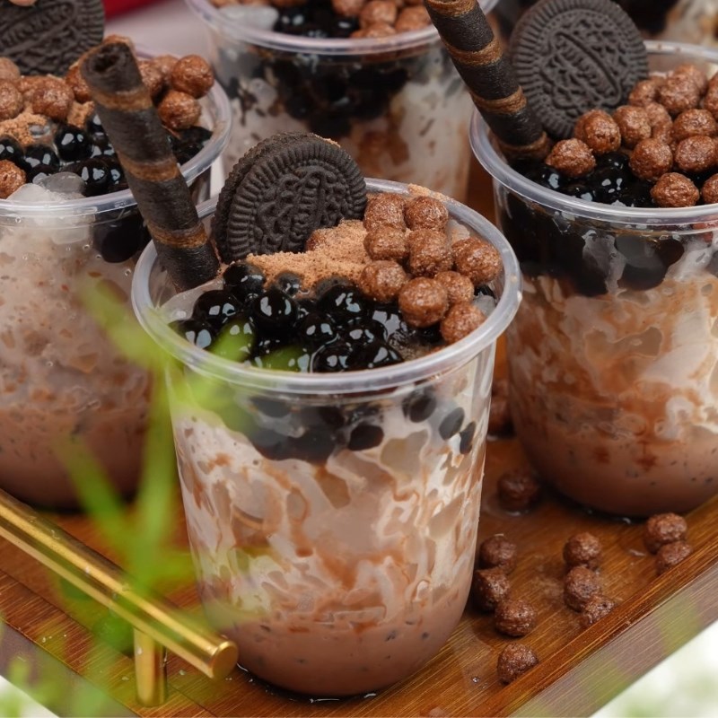 Bước 4 Thành phẩm Milo dầm