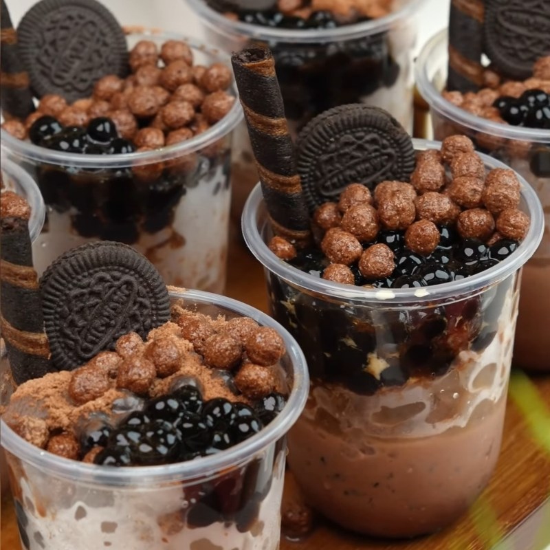 Bước 4 Thành phẩm Milo dầm