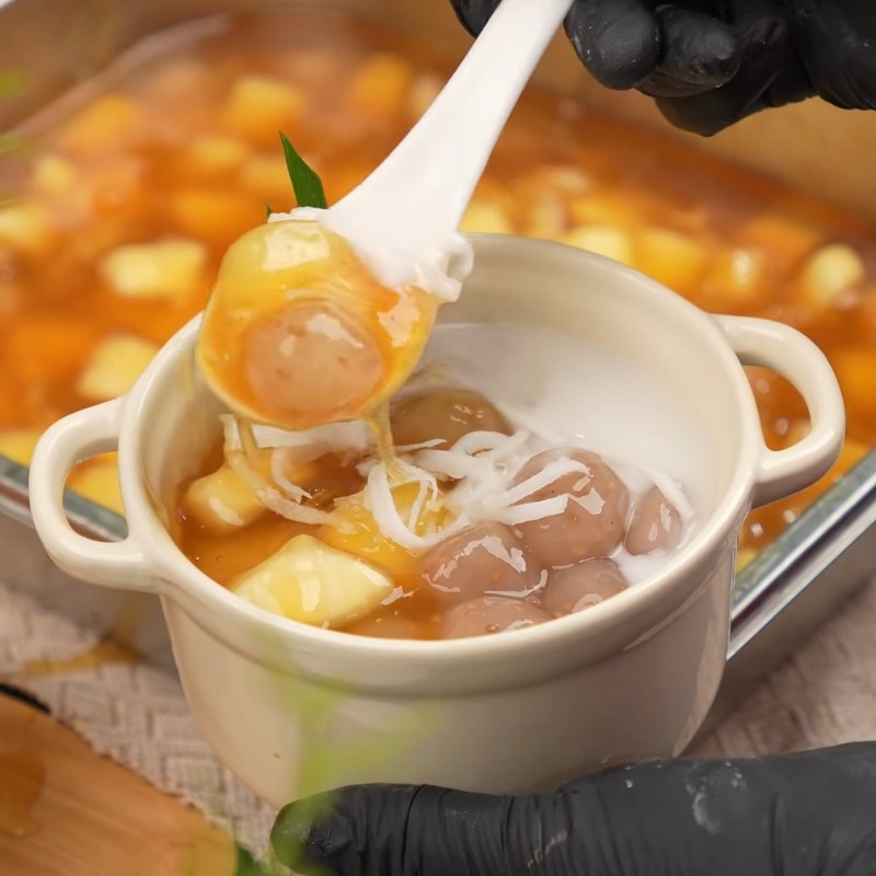 Bước 5 Thành phẩm Chè sắn nóng