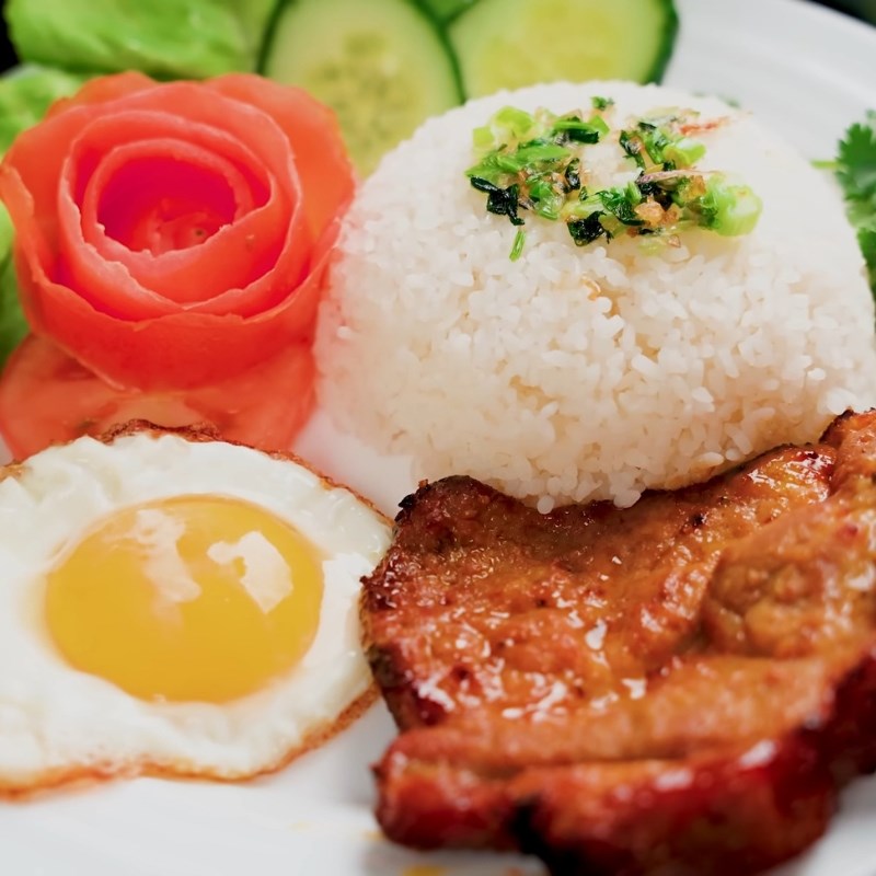 Bước 4 Thành phẩm Thịt nướng ướp sữa đặc