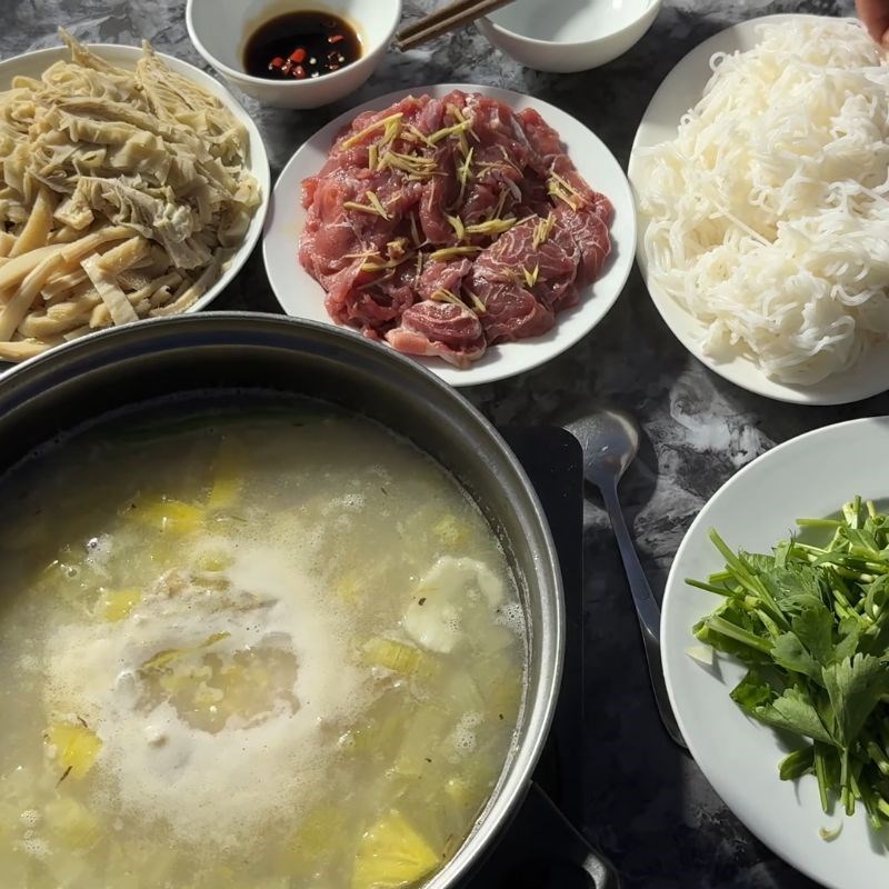 Bước 5 Thành phẩm Lẩu sách bò