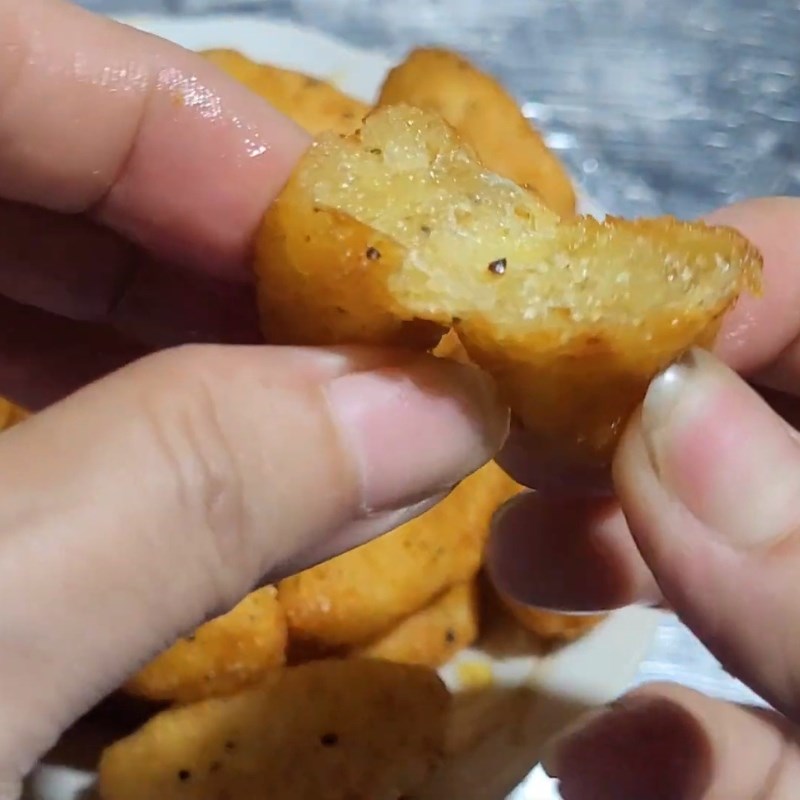 Bước 4 Thành phẩm Bánh khoai mì chiên
