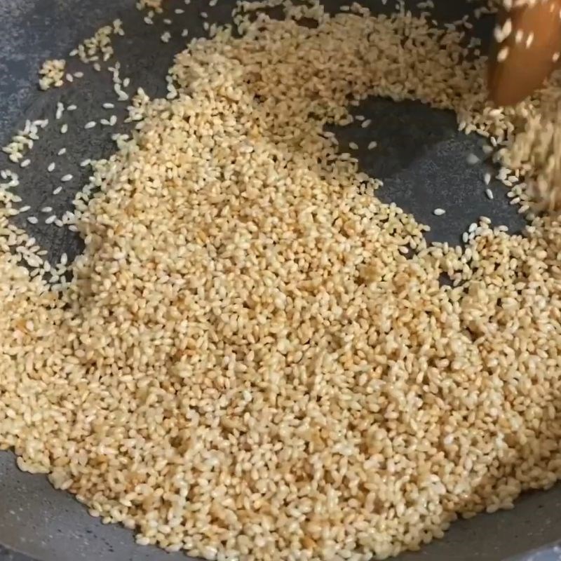 Bước 4 Thành phẩm Mè trắng rang