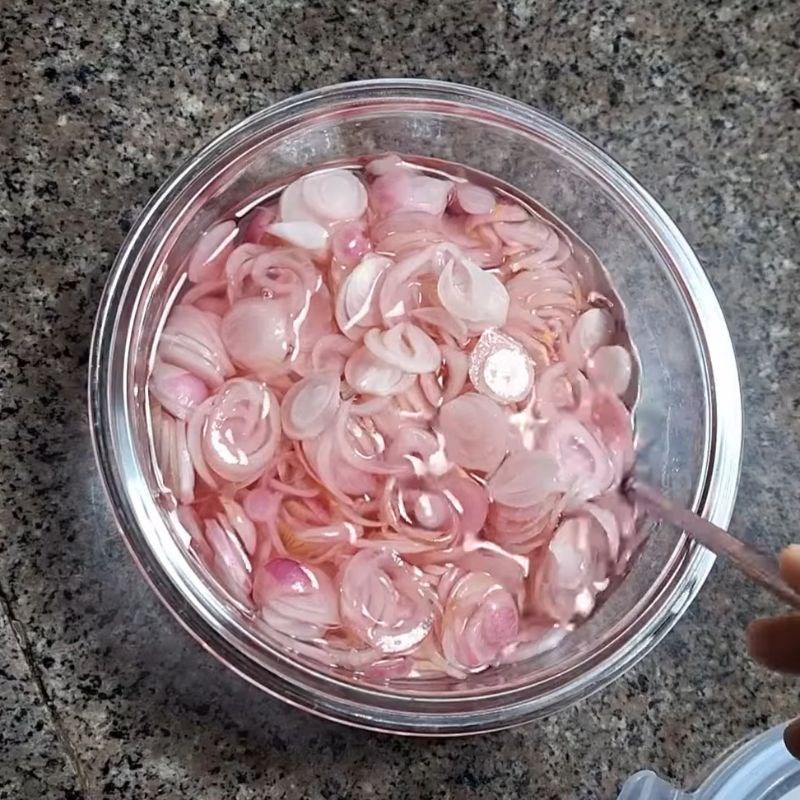Bước 5 Thành phẩm Hành tím thái lát ngâm ăn liền