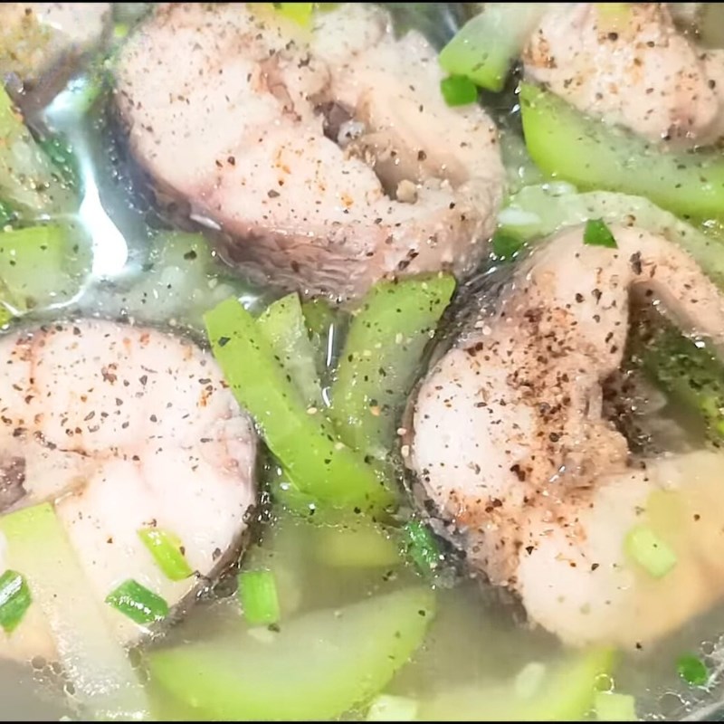 Bước 3 Thành phẩm Cá lóc nấu canh bầu