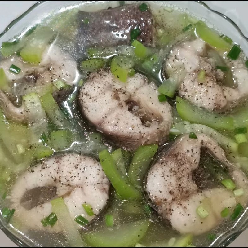 Bước 3 Thành phẩm Cá lóc nấu canh bầu