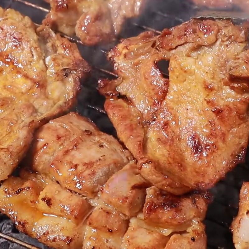 Bước 6 Thành phẩm Ướp thịt nướng cơm tấm