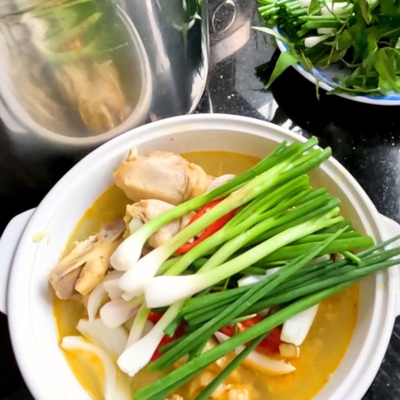 Bước 7 Thành phẩm Gà hấp hèm