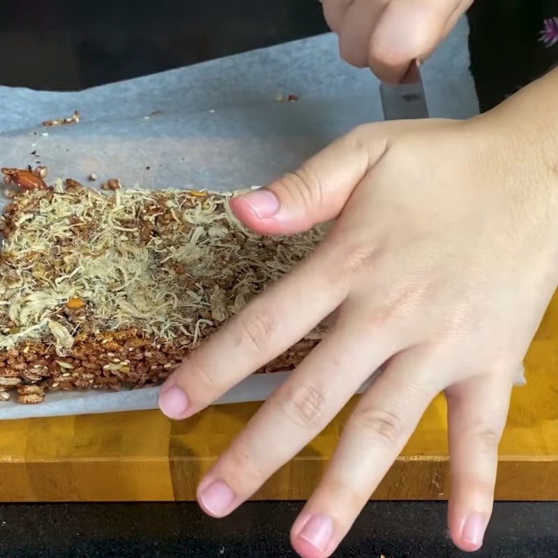 Bước 5 Thành phẩm Thanh gạo lứt chà bông