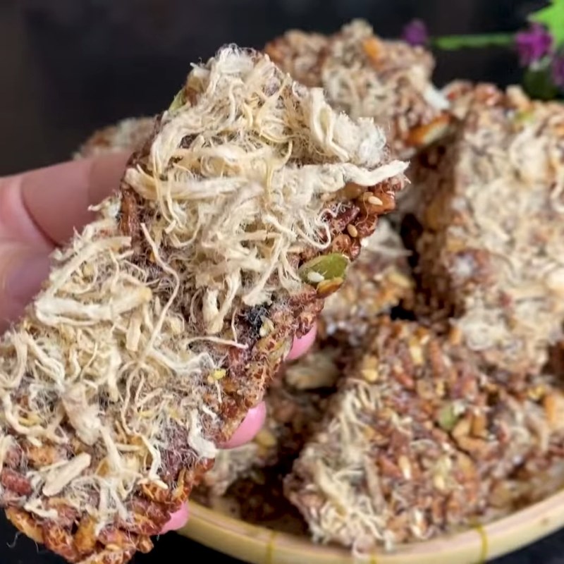 Bước 5 Thành phẩm Thanh gạo lứt chà bông