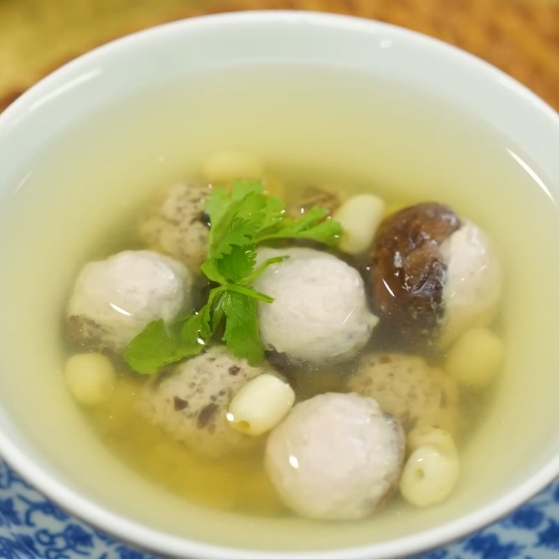 Bước 5 Thành phẩm Canh mọc nấm hương