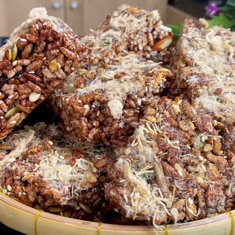 Bước 5 Thành phẩm Thanh gạo lứt chà bông