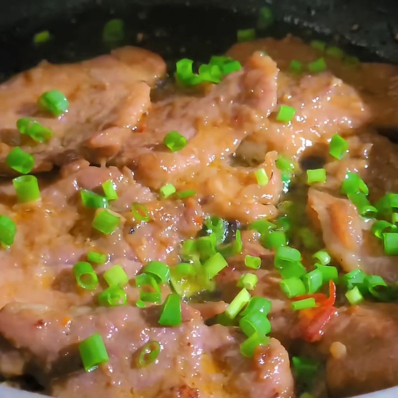 Bước 4 Thành phẩm Ướp cốt lết chiên