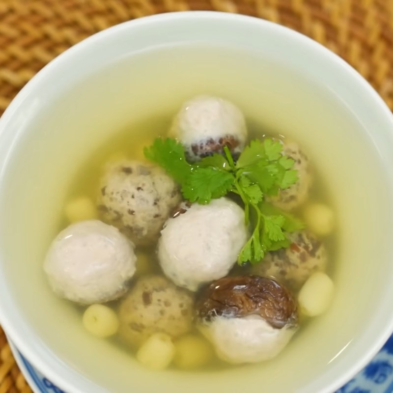 Bước 5 Thành phẩm Canh mọc nấm hương